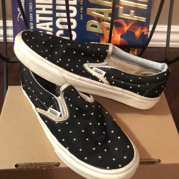 Vans Shoes - 🔵Black & White Polka Dot Vans